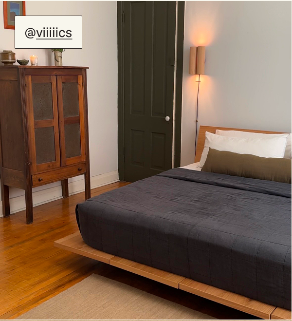 The Bed Frame styled by Vic Sanchez