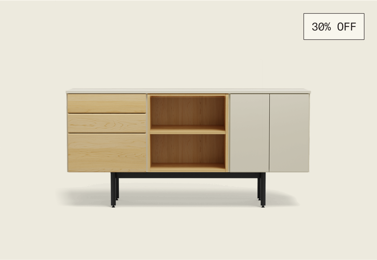 Save 30% on large combination storage options