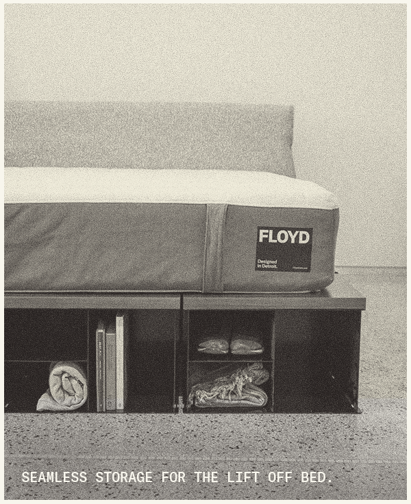 Integrates with the Lift Off Bed in two ways