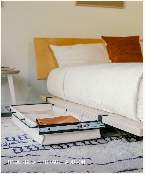 The Underbed Storage Add-On