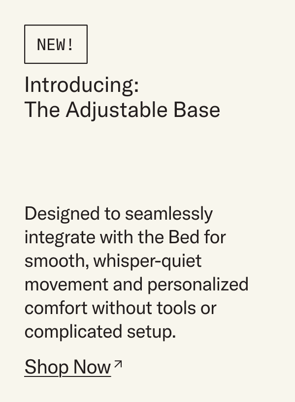 Designed to seamlessly integrate with The Bed for smooth, whisper-quiet movement and personalized comfort without tools or complicated setup.