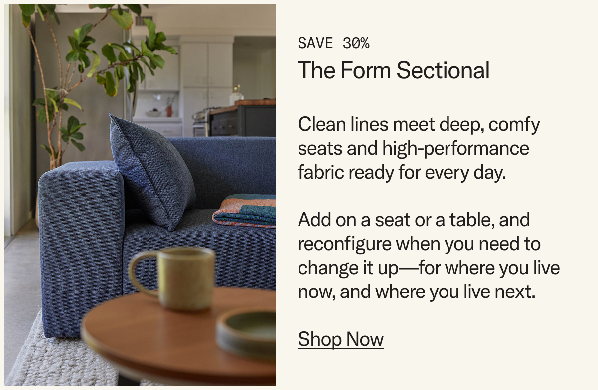 Save 30% on Form