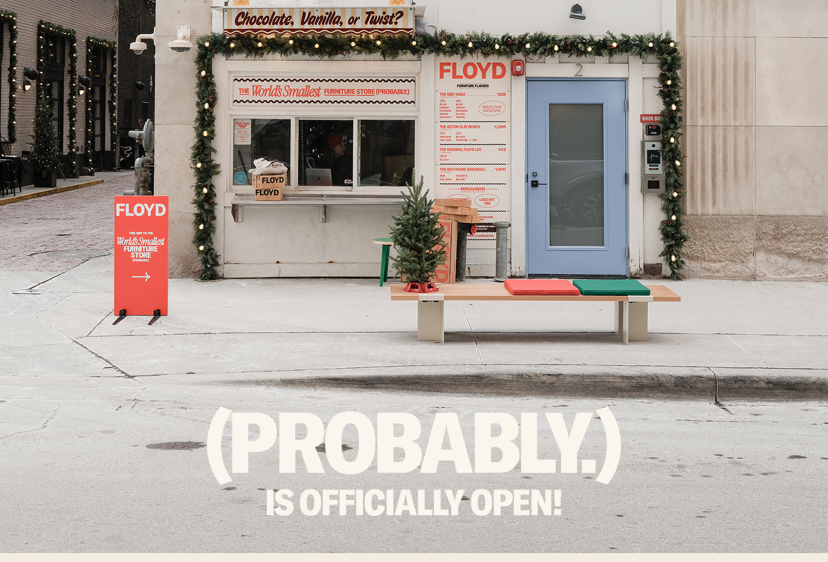 The World's Smallest Furniture Store (Probably.) is officially open!