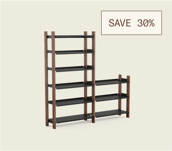 Members save 30% on The Shelving System