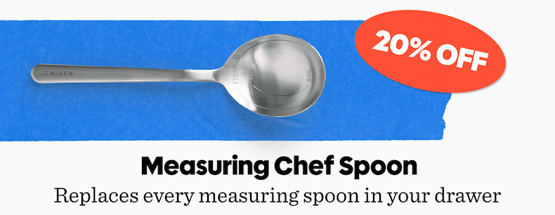 Measuring chef spoon