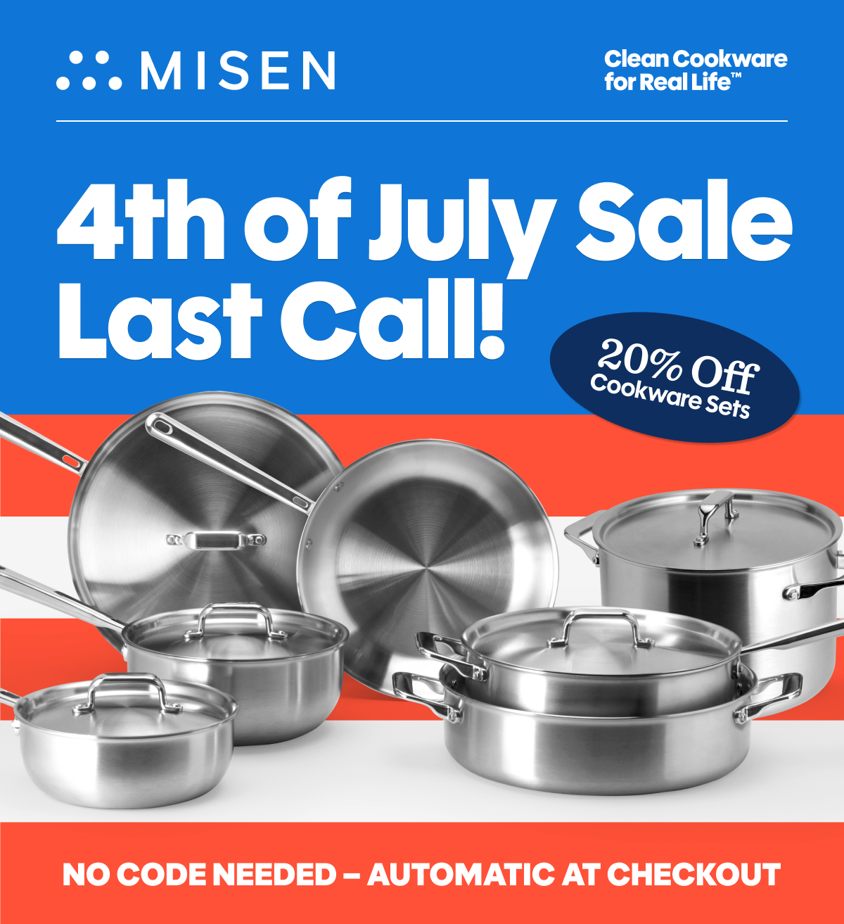 THE 4TH OF JULY SALE IS HERE
