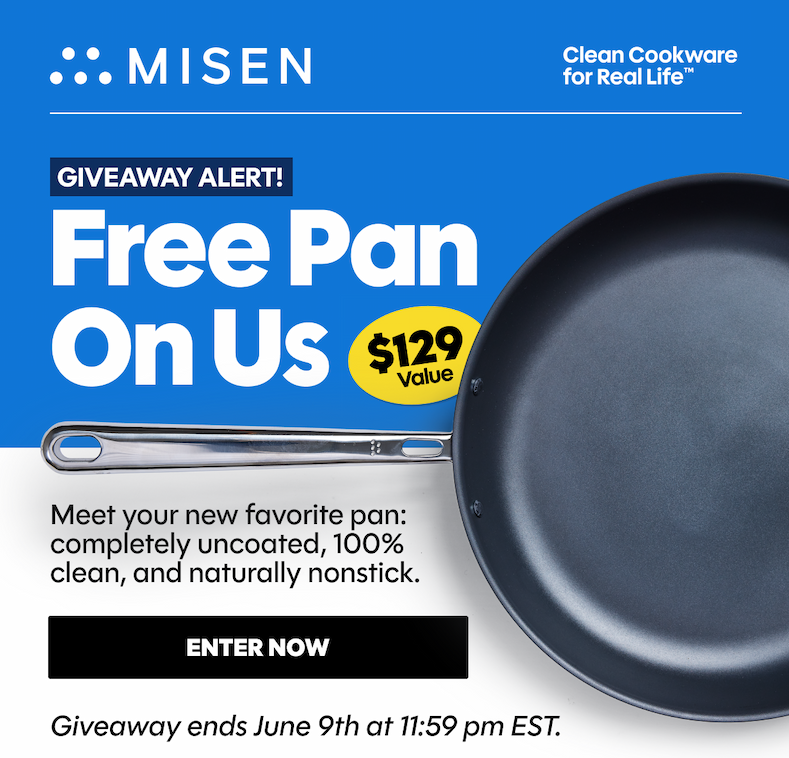 ONE FREE PAN ON US | Giveaway
