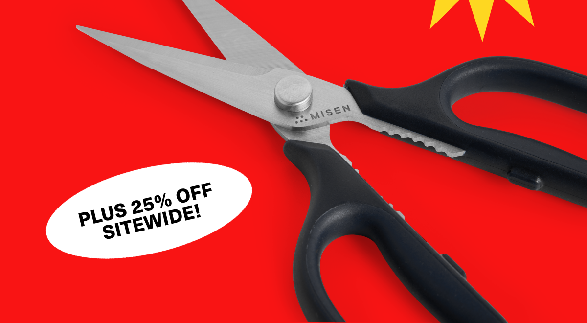 $5 shears | Plus 25% off sitewide