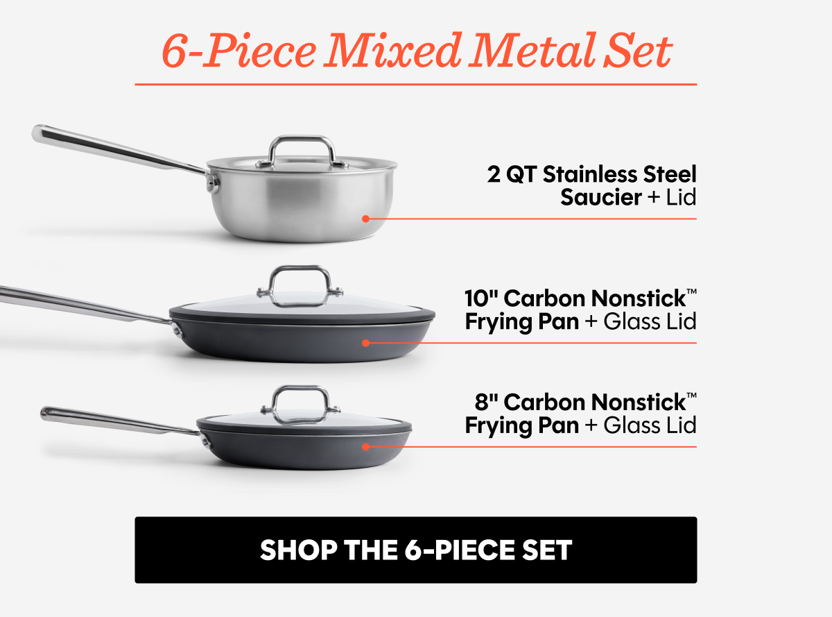 6-Piece Mixed Metal Set