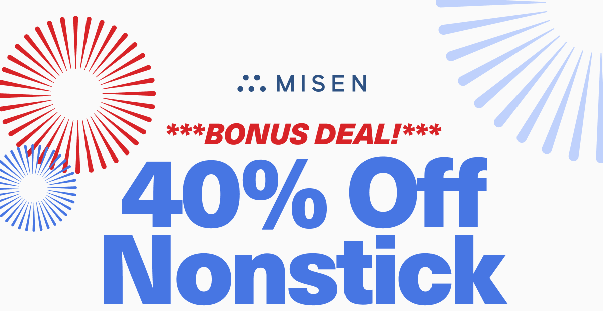BONUS DEAL! 40% Off Nonstick