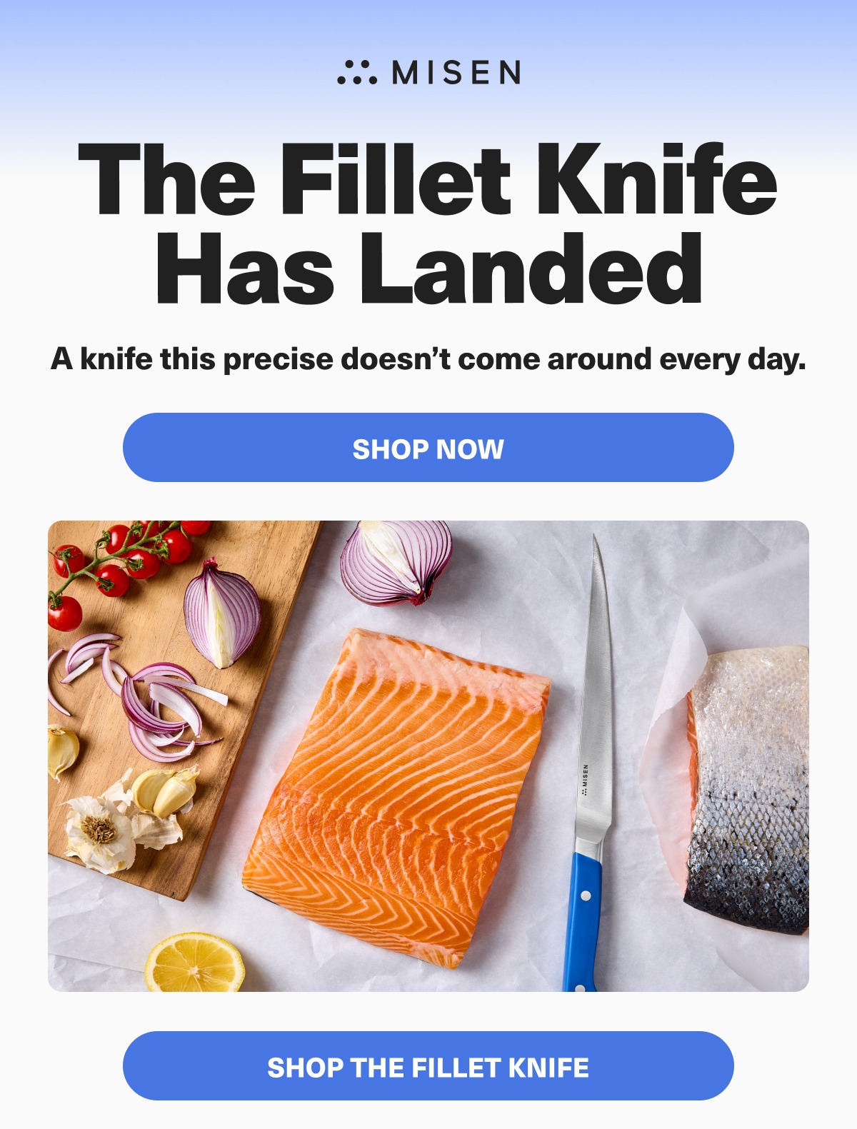The Fillet Knife Has Landed! Precision like this doesn't come around every day. SHOP NOW