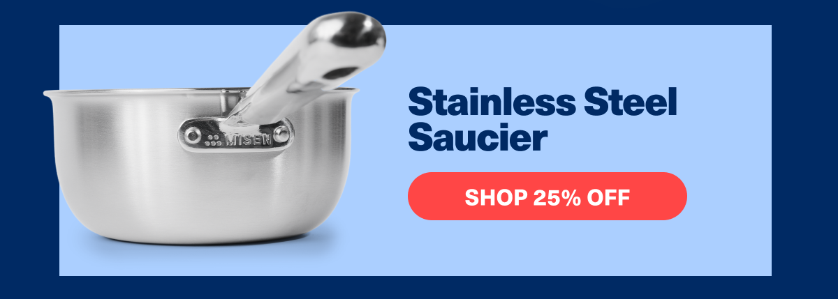 Stainless Steel Saucier | Shop 25% Off
