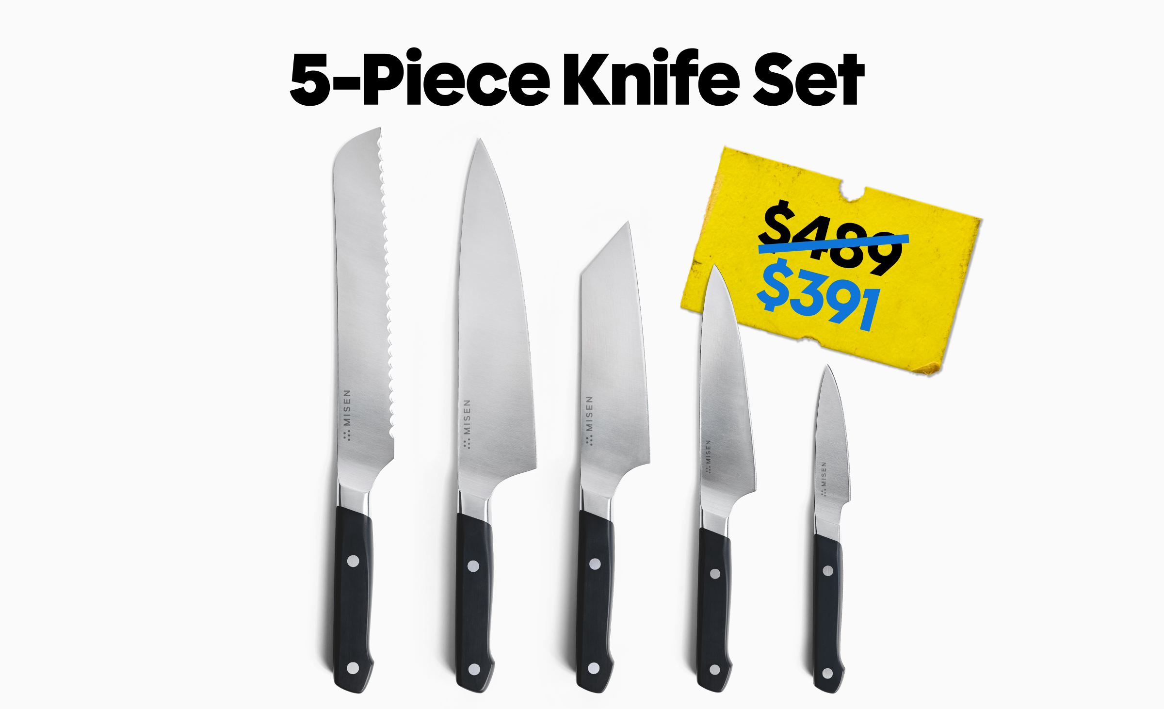 5-piece knife set