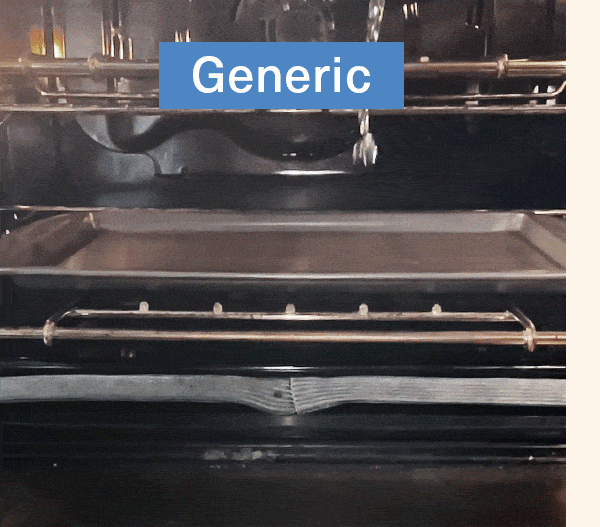 Ever see a sheet pan warp in the oven? Misen