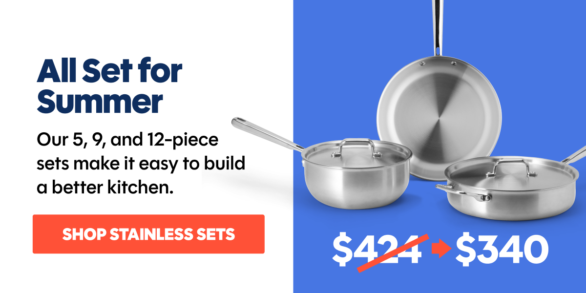 For tomatoes, watermelon, herbs, steak and everything else summer throws at your cutting board.