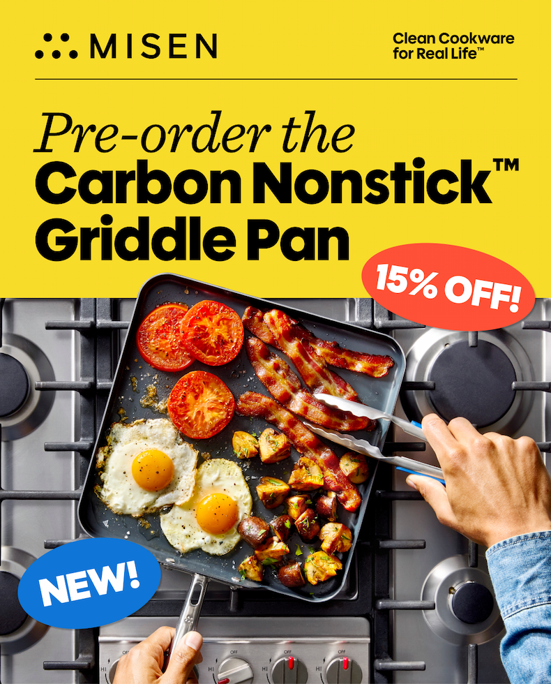 Pre-order the Carbon Nonstick Griddle Pan
