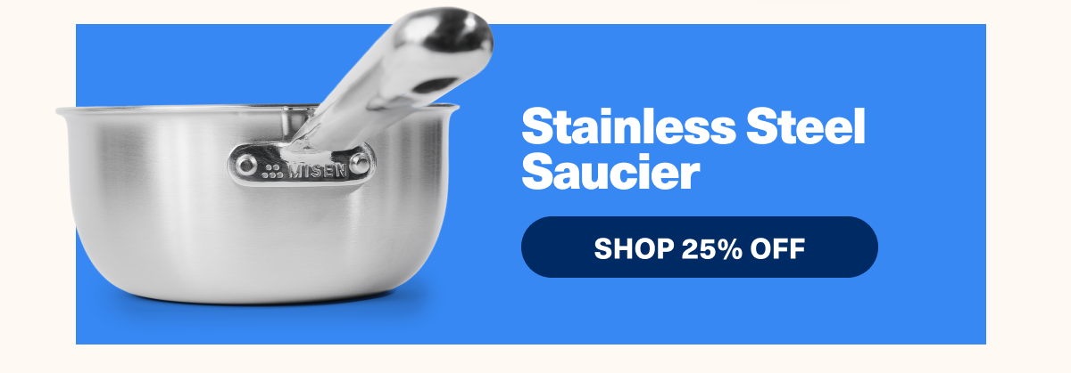 Stainless Steel Saucier | Shop 25% Off