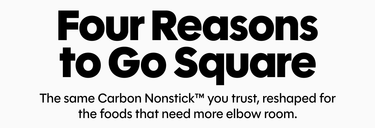 Four reasons to go square