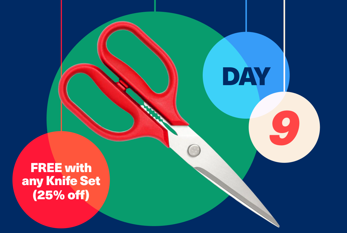 Day 9 | Free with any knife set