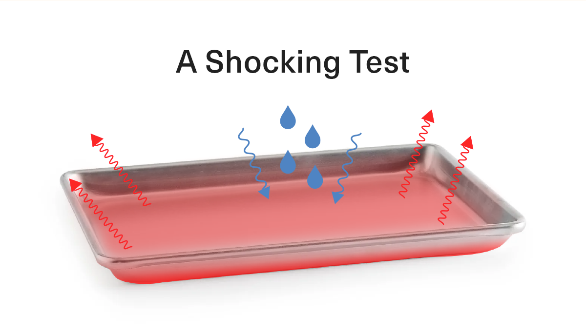 Ever see a sheet pan warp in the oven? Misen