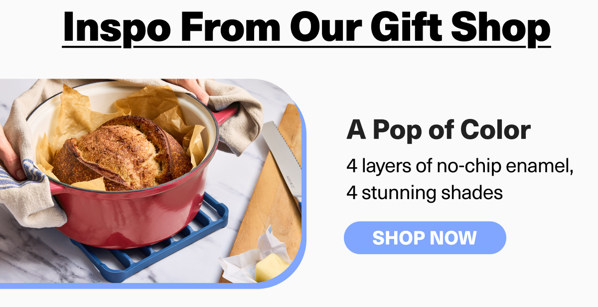 Inspo From Our Gift Shop - A Pop of Color. 4 layers of no-chip enamel,  4 stunning shades. SHOP NOW