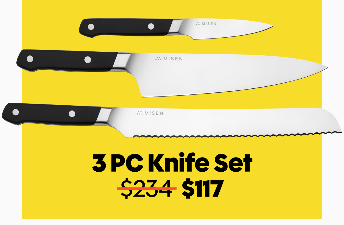 3 pc knife set