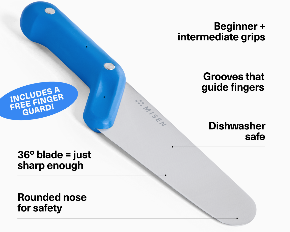 Includes a free finger guard | Beginner + intermediate grips | Grooves that guide fingers 
