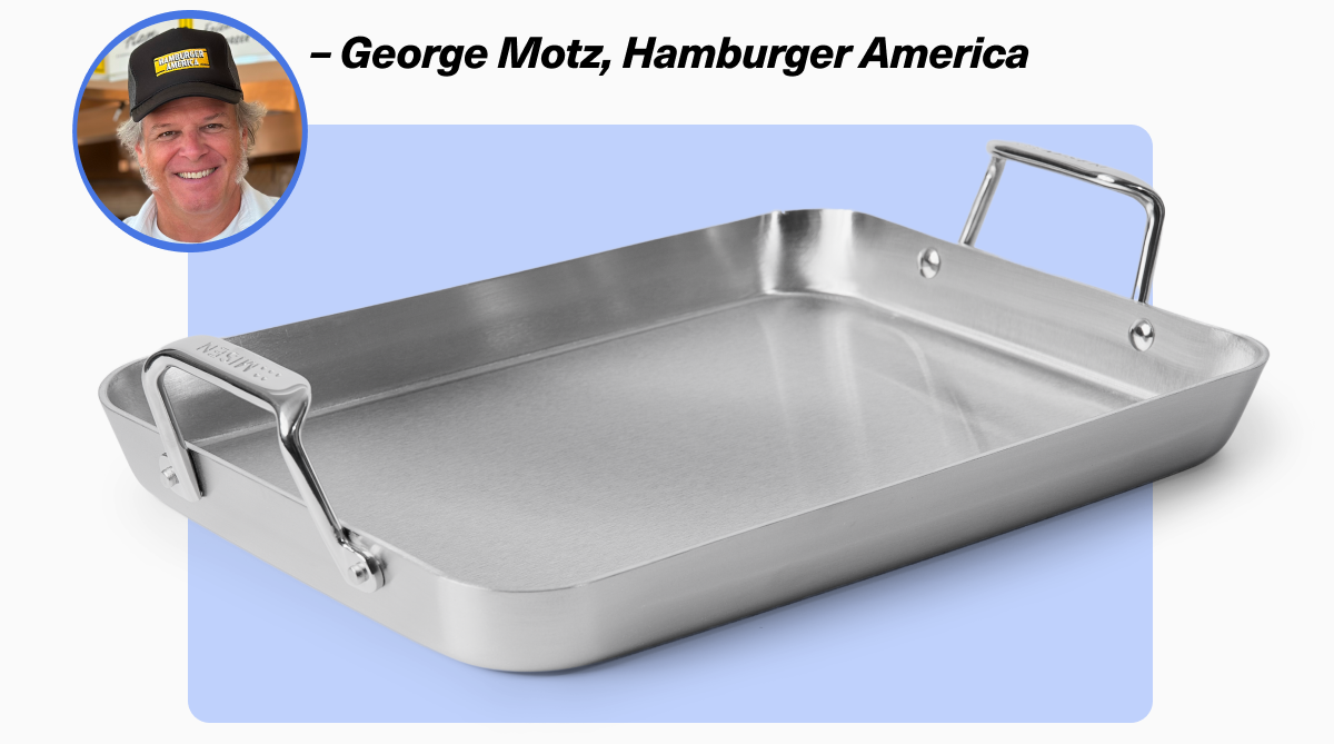 3-in-1 Stainless Roasting Pan
