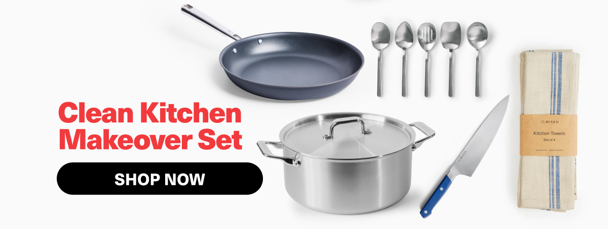 Clean kitchen makeover set