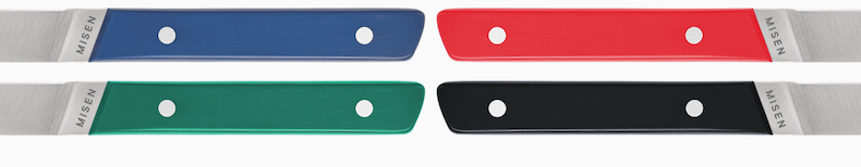 Looking Sharp Comes in four eye-catching colors that complement any table, so they look as good as they feel