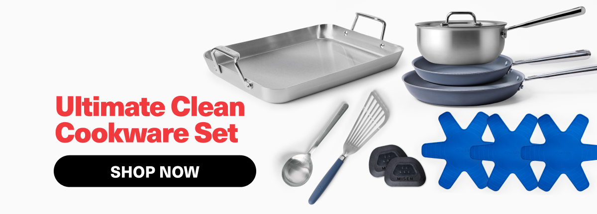 Ultimate clean cookware set