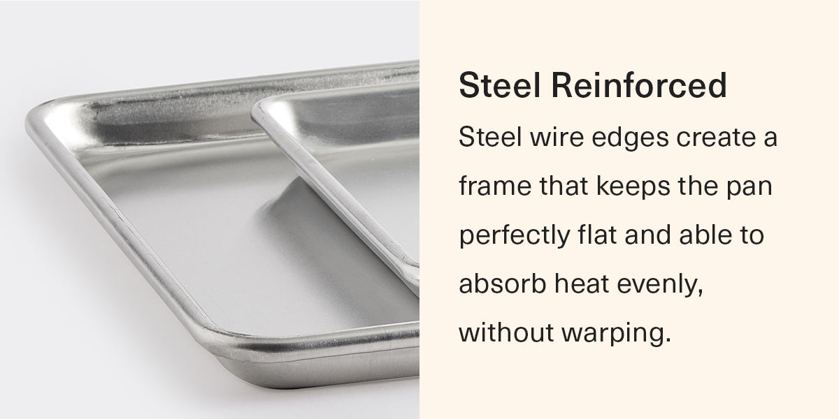 Ever see a sheet pan warp in the oven? Misen