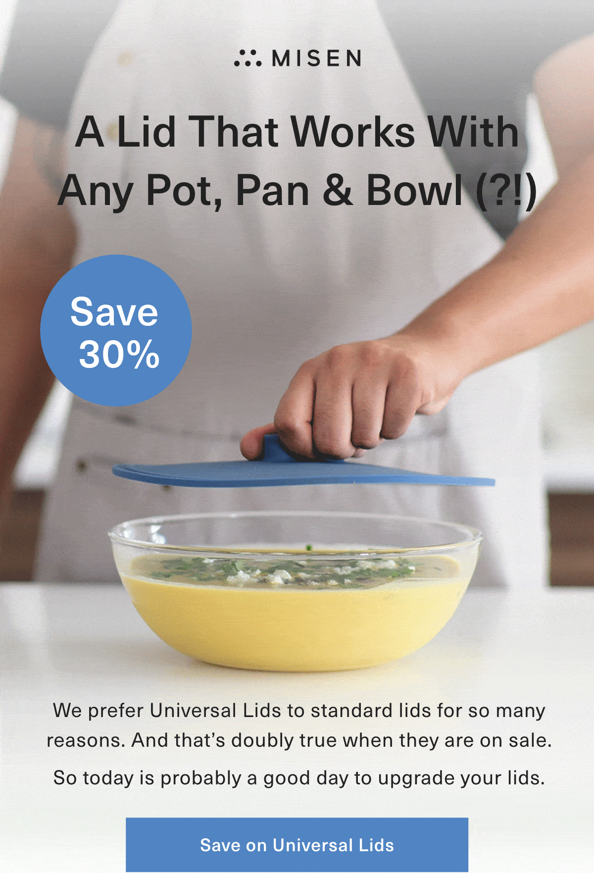 4 Reasons We Love This “Universal” Lid Misen