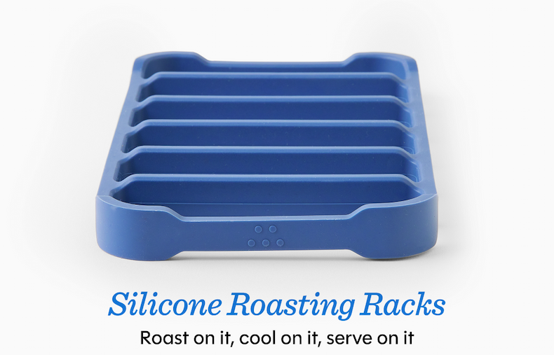 Silicone roasting racks