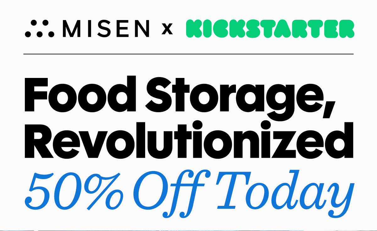 Food storage revolutionized | 50% off today