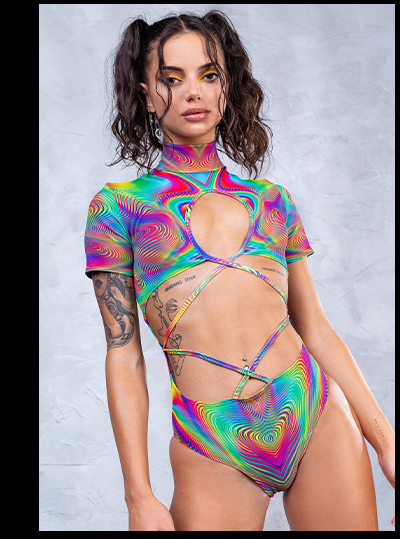 Spectra Strapped Bodysuit