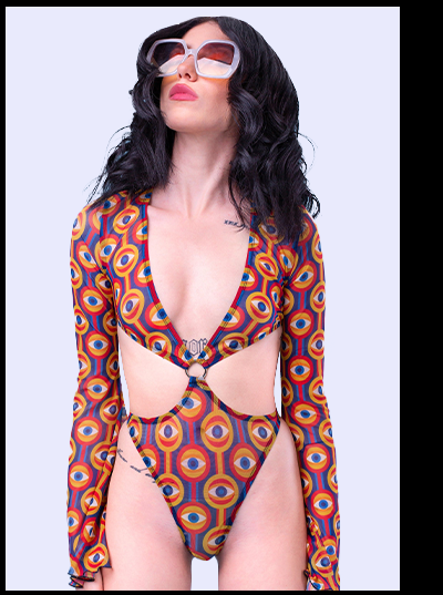 Voodoo Child Mesh Ring Bodysuit