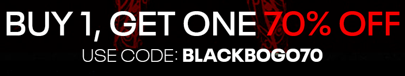 Buy 1, Get One 70% off with code: BLACKBOGO70