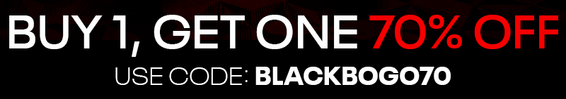 Buy 1, Get One 70% off with code: BLACKBOGO70