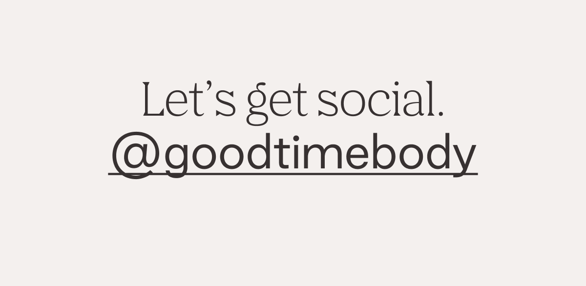 Let's get social.