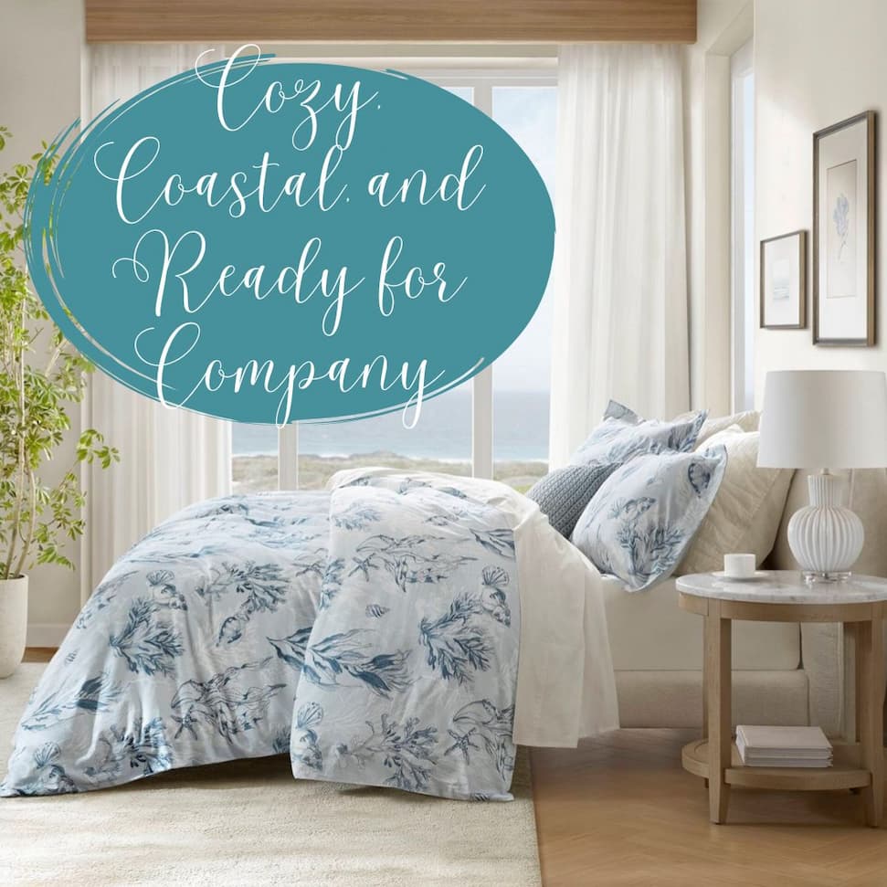 Sea Garden Duvet Bedding Set