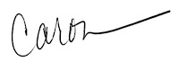 Caron's Signature