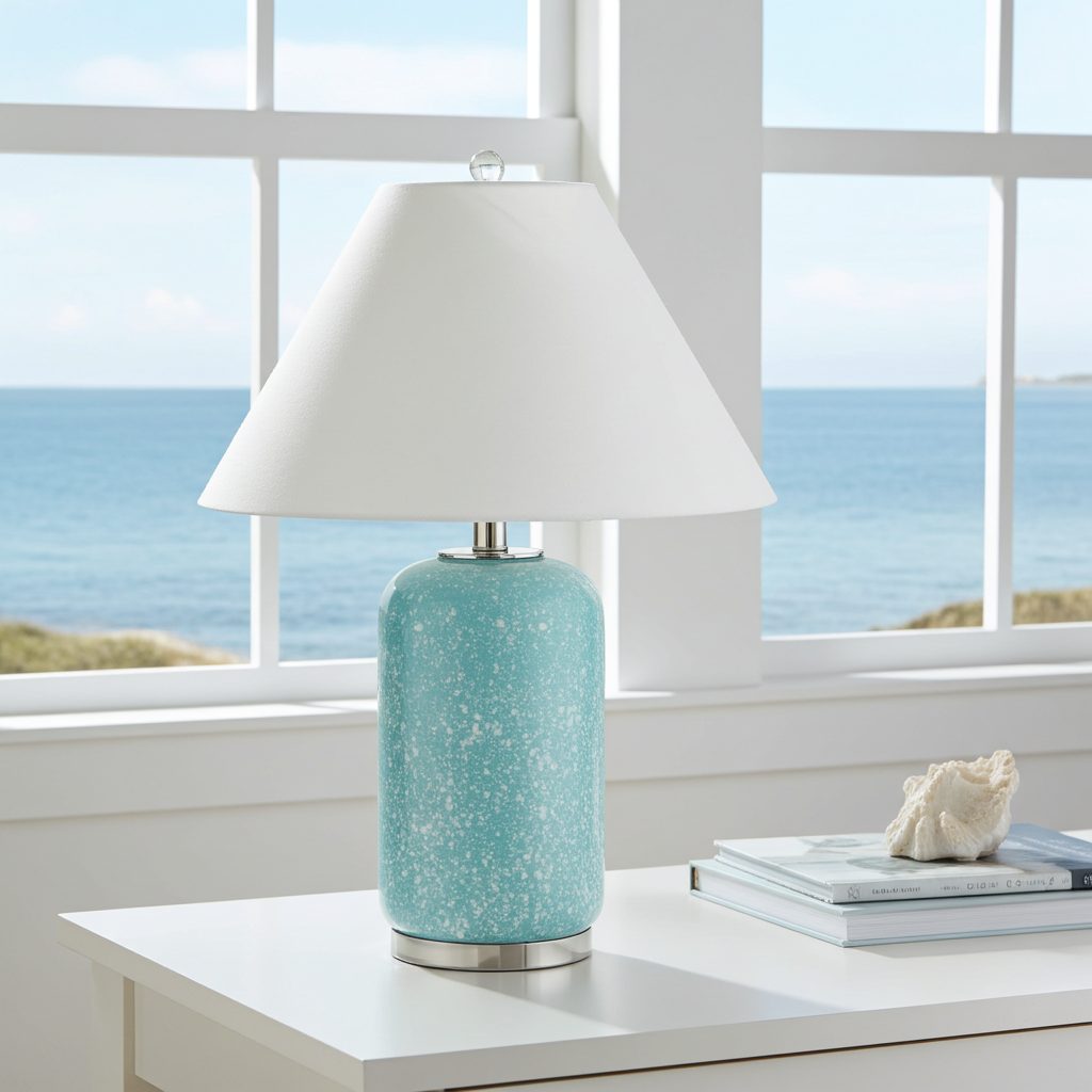 Turquoise Sea Salt Lamp  - On Sale Now!