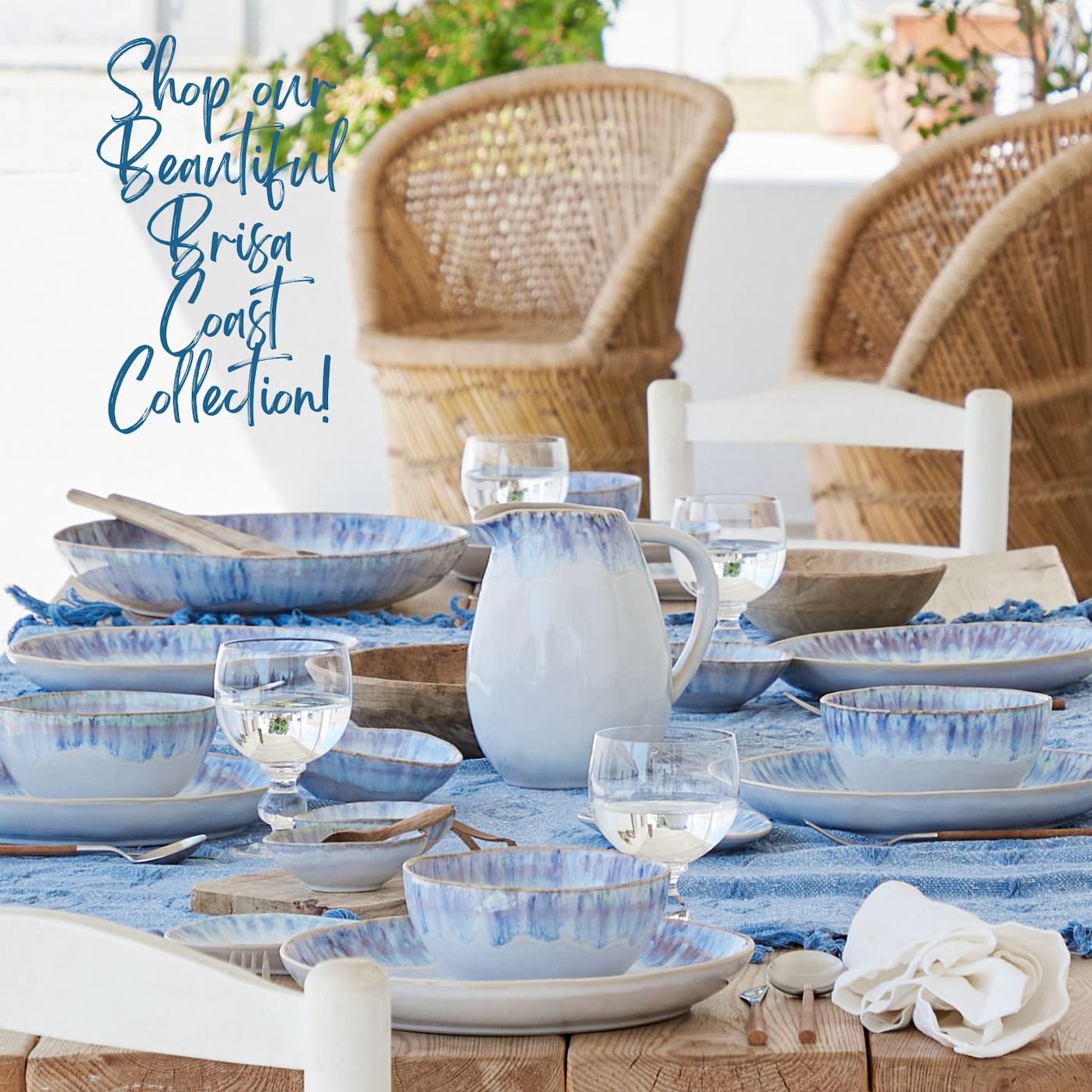 Brisa Collection Graphic with tablesetting