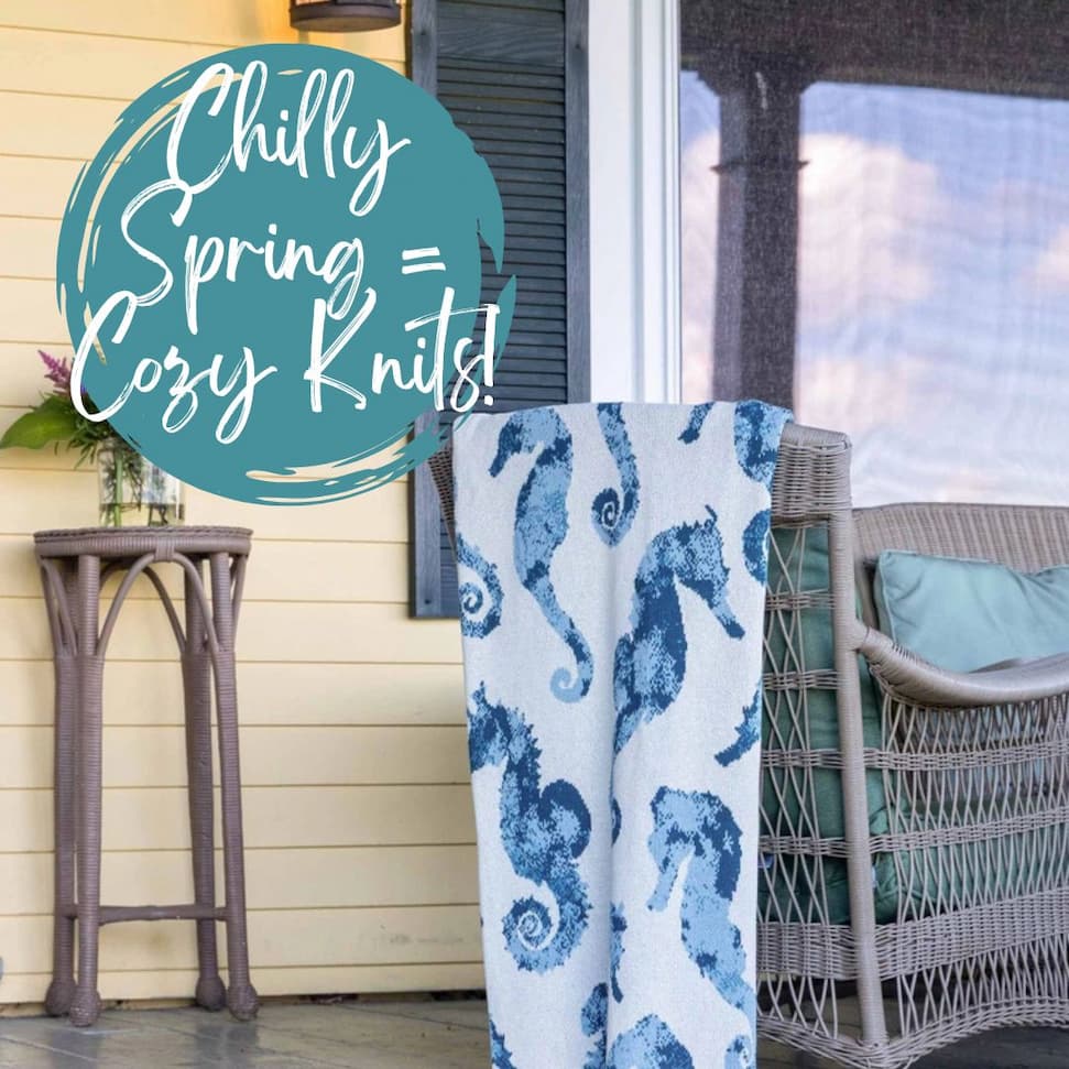 Cozy Knit Throw Blanket Image