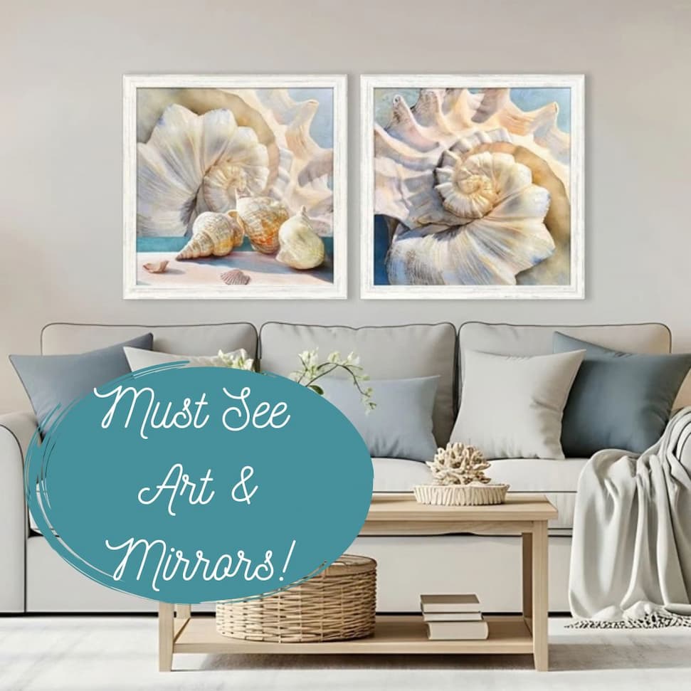 Graphic for New Art and Mirror Arrivals