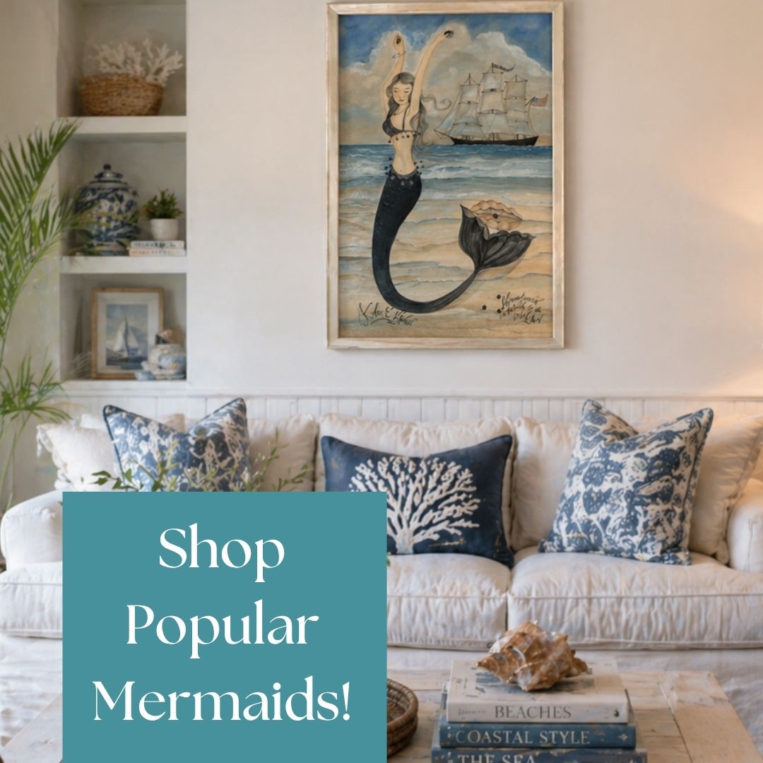 Mermaid art image graphic