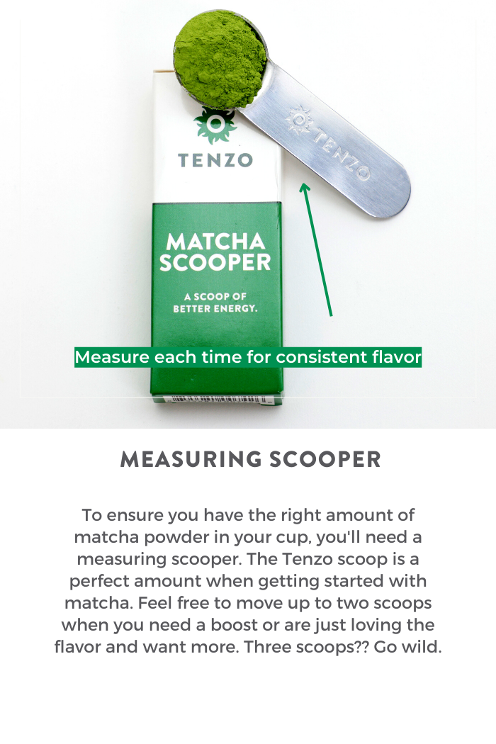 The secret to making matcha 🍃🤫 Tenzo