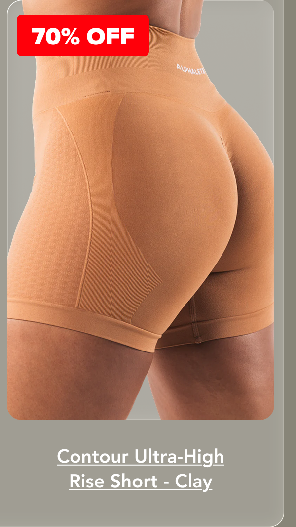 Contour Ultra-High Rise Short - Clay