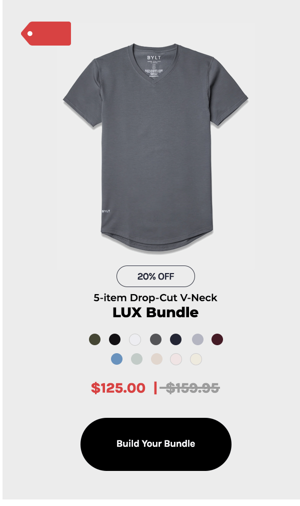 🚨 Bundle & Save! 5 VNecks for 125 BYLT Basics